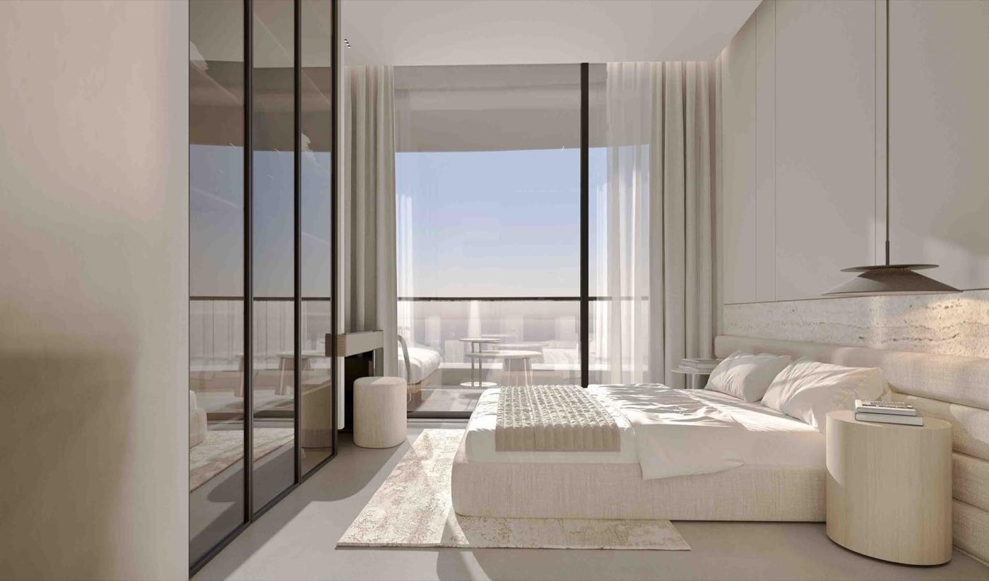 AMRA serviced residence living area