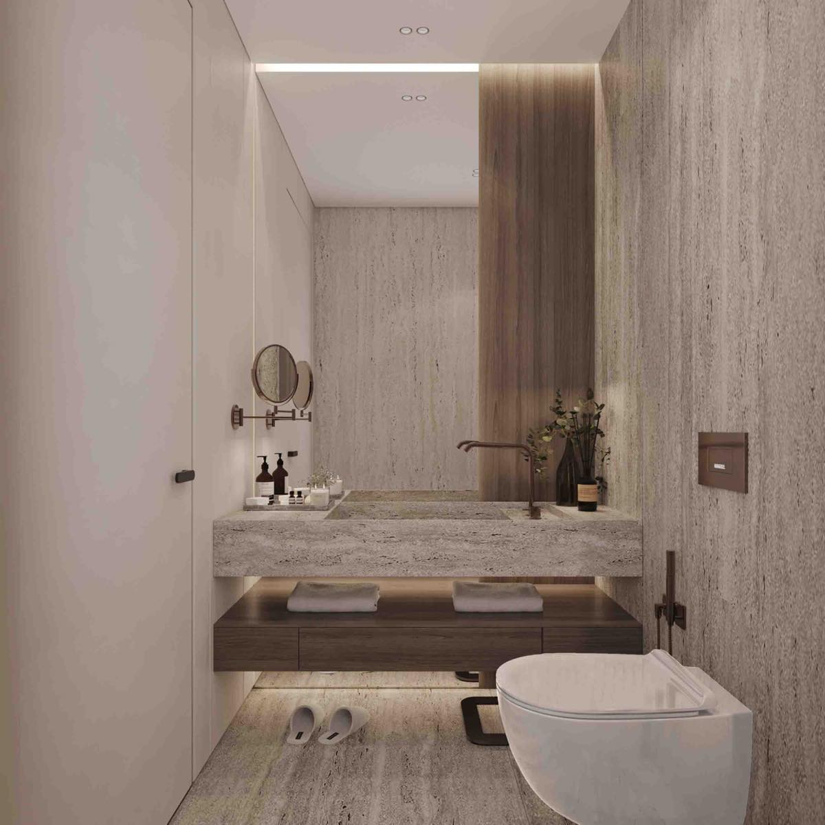 AMRA five-tower wellness resort masterplan