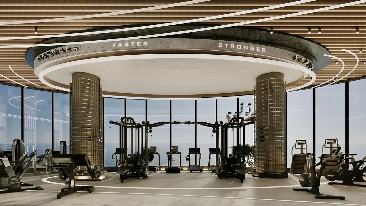 AMRA panoramic fitness arena